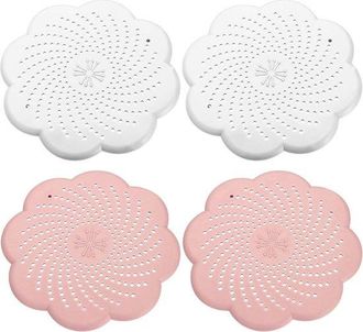 OEM Juego De 4 Piezas De Colador De Desag&uuml;e Universal Para Cocina Y Ducha - Filtro De Silicona Para Cabello