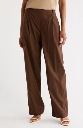 Vince Pleated Pull-On Pants in Argan at Nordstrom Rack, Size X-Small