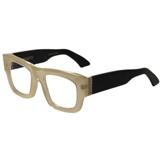 Bugatti Mens 51mm Eyeglasses 48M-BNE-BK-RX