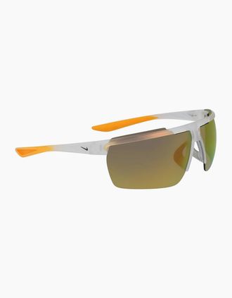 Nike Mens M Wrap Sunglasses - Mtclear Ornge - Size: ONE size