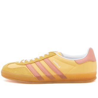 adidas Gazelle Indoor - Heren - Schoenen - Geel - Maat: 36 2/3 EU Gaze