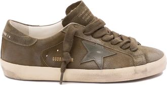 Golden Goose Super-Star lace-up sneakers - Verde