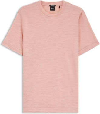 BOSS Wool-blend T-shirt in a regular fit