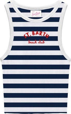 MC2 Saint Barth Sleeveless Tops, female, Multicolor, Size: S Tank
