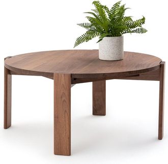 La Redoute Interieurs Salontafel in massief notenhout, Pokhara