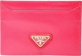 Prada Portacarte con logo anni 2020 - Rosa