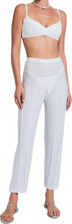 Devon Windsor Sadie Pant In Silver