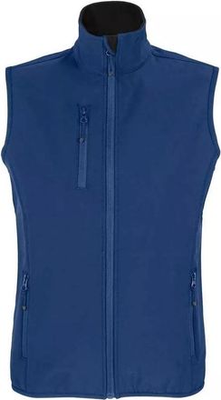 SOLS Dames/Dames Falcon Bodywarmer Softshell met rits (Afgrond blauw)