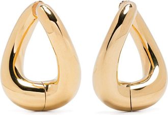 Tom Wood Twist hoop earrings - Gold