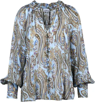 Marella Multicolor Viscose Paisley Blouse