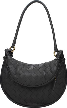 Bottega Veneta Damens Handtaschen Grau/Graphitleder