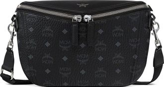 MCM Small Diamant 3D Crossbody in Visetos Leather Mix in Bk at Nordstrom