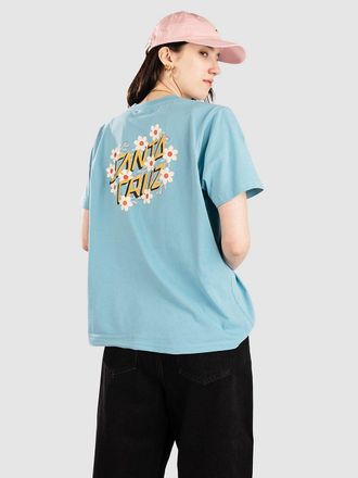 Santa Cruz Boho Floral Dot Camiseta azul