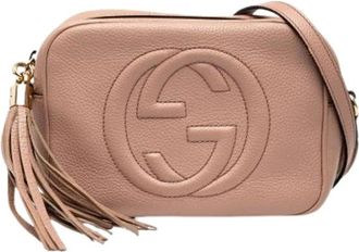 Gucci Pre-owned Cross Body Bags, female, Brown, Size: ONE SIZE Pre-owned Soho Disco Crossbody Bag