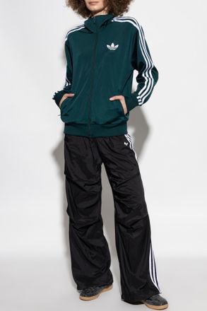 adidas Sweatshirt With A Stand-up Collar, Womens, Green