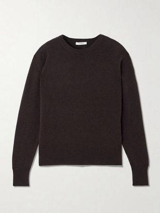 Christophe Lemaire Pullover In Misto Lana E Cashmere - Marrone