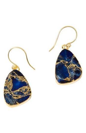 Saachi Mojave Turquoise Teardrop Earrings in Navy at Nordstrom Rack