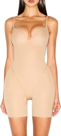SKIMS Ultimate Body Butt & Hip Enhancing Bodysuit in Clay at Nordstrom, Size Xx-Small