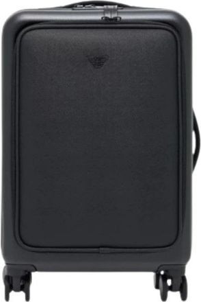 Emporio Armani Business Cabine Trolley - unisex - Handbagage koffer - Zwart - ONE Size - Koffers