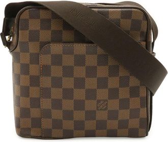 Louis Vuitton Brown Damier Olaf Pm (Authentic Pre-Loved)
