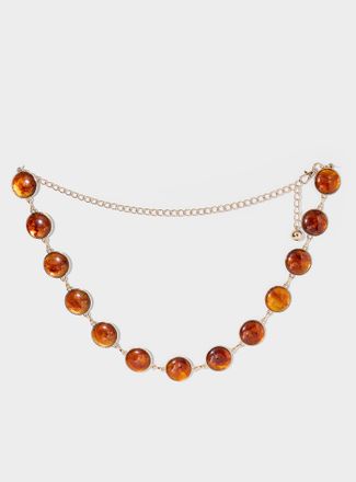 Simons Womens Circular medallion belt