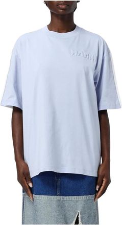 Marni Mujer, Camisetas, Azul, Talla: S