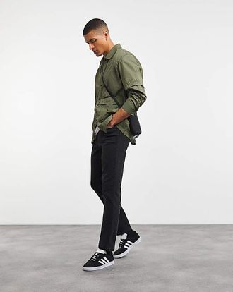 Jacamo Slim Fit Stretch Jean Black