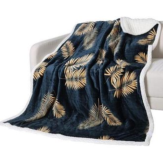 OEM Plaid In Pile Soffice E Confortevole, Double-face, Caldo E Morbido, Ideale Per Divano, 100 X 150 Cm