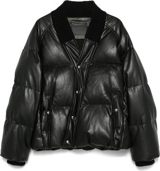Songzio bias-cut jacket - Black