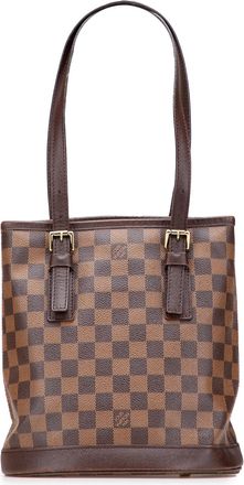 Louis Vuitton Pre-owned Womens Hampstead Pm Tote Bag - Brown Textile - One Size