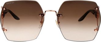Gucci Sunglasses, female, Yellow, Size: 62 MM Stylish Sunglasses Gg1562S