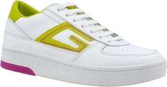 Guess Silina Sneaker - Dames - Sneakers - Wit - 35 EU - Leer - Schoenen