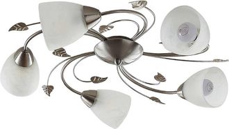Lindby Lindby L&aacute;mpara De Techo yannie En Gris Metal