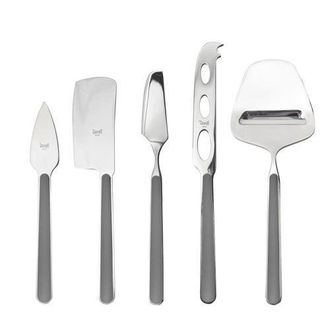 Mepra Fantasia Cheese Knives - 5 Pieces in Vicuna at Nordstrom