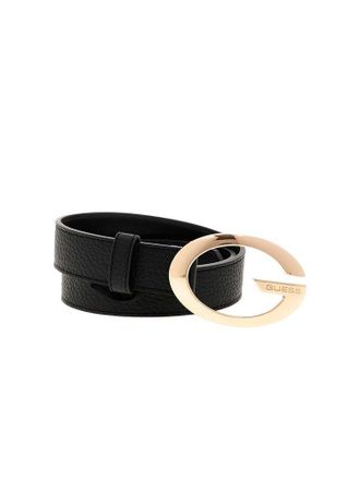 Guess Womens Belt Black Polyester Accessories