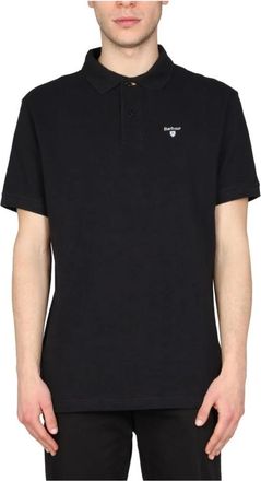 Barbour Sports Poloshirt - Heren - Polos - Zwart - S - Katoen - Tops