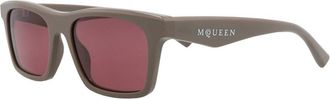 Alexander McQueen Alexander Mcqueen Mens Am0472s 53Mm Sunglasses