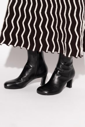 Bottega Veneta Heeled Ankle Boots Nico, Womens, Black