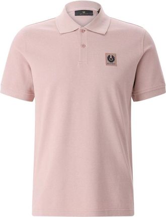 Belstaff Polo Shirt - Heren - Polos - Roze - XL - Katoen - Tops