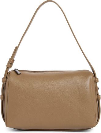 BCBGeneration Convertible Faux Leather Shoulder Bag in Taupe at Nordstrom Rack