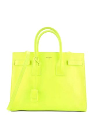 Saint Laurent Sac de Jour Bag Leather Small satchel - Geel