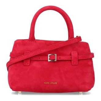 Manu Atelier Handbags, female, Red, Size: ONE SIZE Le Cambon 20