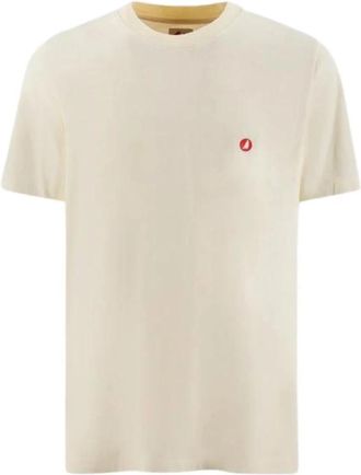 Murphy & Nye Pivot T-shirt - Heren - T-shirts - Beige - S - Katoen - Tops