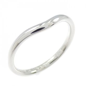 Tiffany & Co. Silver Platinum 950 Band Ring (Pre-Owned)