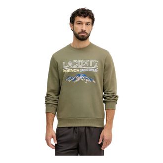 Lacoste Heren, Sweatshirts & Hoodies, Groen, Maat: L Fleece
