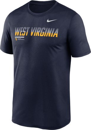 Nike West Virginia Sideline Legend Nike Mens Dri-FIT College T-Shirt in Blue | 02TI41SWVN-7SB