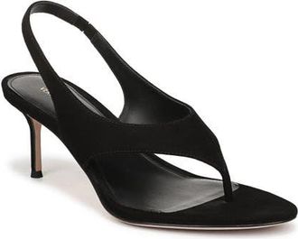 Veronica Beard Talon Slingback Sandal in Black at Nordstrom, Size 7.5