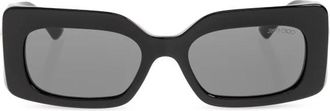 Jimmy Choo London Jc 5067 Zonnebril - Dames - Zonnebrillen - Zwart - 53 MM - Accessoires