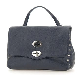 Zanellato Dames, Tassen, Blauw, Maat: ONE Size Leer
