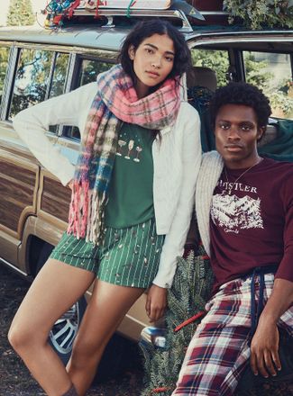 Twik Womens Ultra-soft adorable pattern lounge short